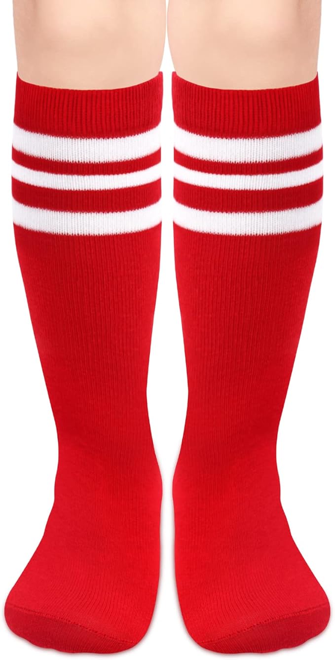 qikqik Toddler Soccer Socks Kids Soccer Socks Boys Baseball Sock Youth Football Sock Girls Softball Accessories Team Sports