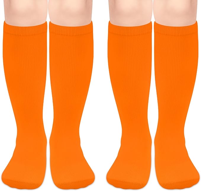 qikqik Toddler Soccer Socks Kids Soccer Socks Boys Baseball Sock Youth Football Sock Girls Softball Accessories Team Sports