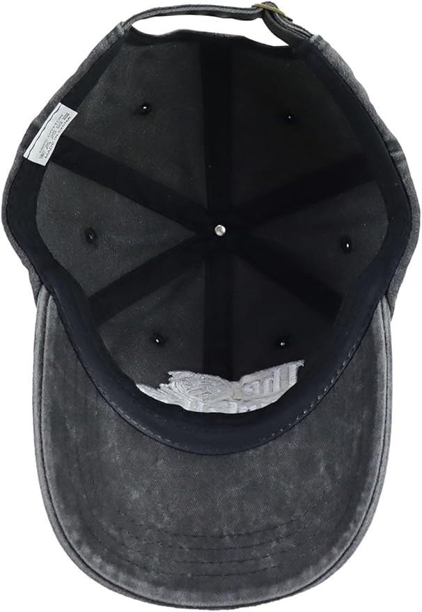 The Rodfather Pugfather Dogfather Grilfather Hats for Men, Adjustable Embroidered Dad Baseball Cap