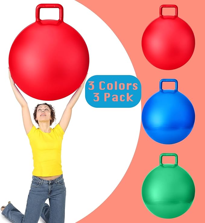 Lewtemi 3 Pcs 31 Inch Bouncing Ball - Image 3