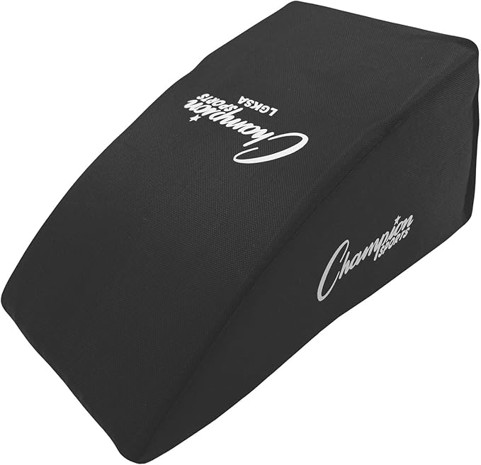 Champion Sports Catcher’s Knee Supports – Durable, Ergonomic Catchers Equipment for Comfort & Knee Protection – 2 Sizes - for Players Under 5”7 and Players Over 5'8"