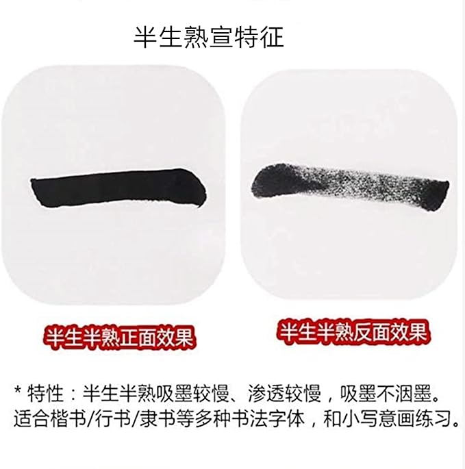 MEGREZ Roll Pack Thicken Calligraphy Xuan Paper - Image 3