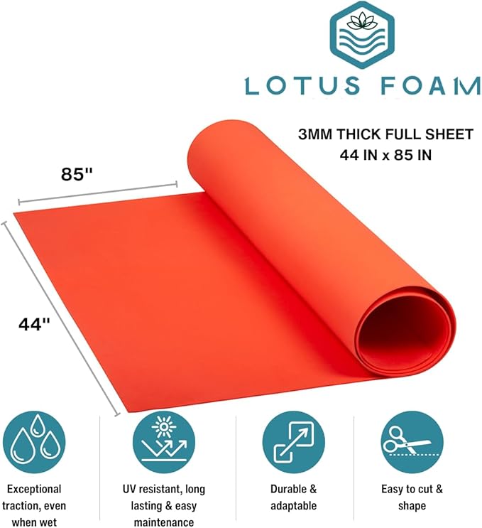 LotusFoam Large 3mm EVA Foam Sheet - Image 2