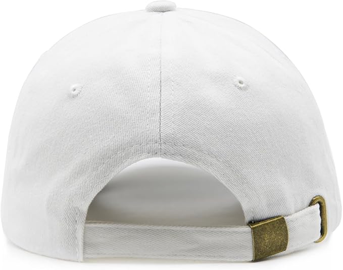 Waldeal Women's Embroidered Dad Hat, Adjustable Vintage Washed Cotton Baseball Cap for Men
