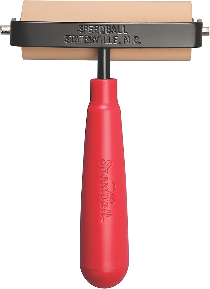 Speedball Soft Rubber Brayer, 3.5-Inch by SpeedballArt