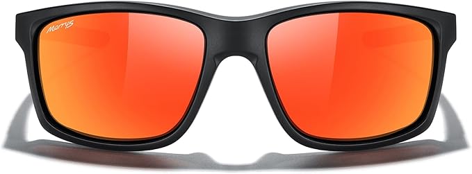 MERRY'S Sports Polarized Sunglasses For Men Women Cycling Running Driving Golf Fishing UV400 Protection S9266