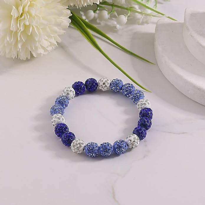 Baseball Bracelet for Women Men Baseball Mom Accessories Essentials Stuff Sparking Bead Bracelet Jewelry Baseballs Sport Fan Bracelet for Sports Game Team