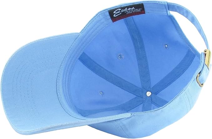 KBETHOS Classic Unisex Cotton Adjustable Low Crown Baseball Cap – Plain Dad Hat