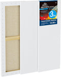 PHOENIX 12x36 Inch 3 Pack Artist Canvas by PHOENIX