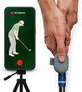 SnapSwing Hands-Free Golf Swing Recorder – Instantly Film Every Swing from Your Club Grip – Fix Your Swing Faster Without a Coach – Bluetooth Remote, Fits Any Golf Club