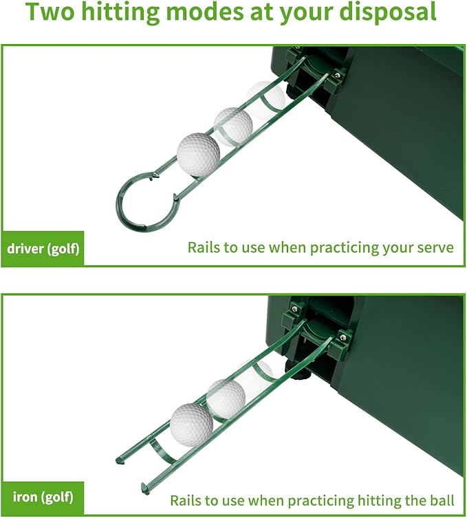 JJM Golf Balls Automatic Driver for Indoor Simulators and Golf Driving Range Teeing Machines