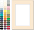 Poster Master Cream Matboard – 4-Ply Acid-Free Picture Mat Board by PosterMaster