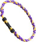 18inch Baseball Necklace,Fashion Tri-Braided Rope Tornado Necklace for Sports Fan