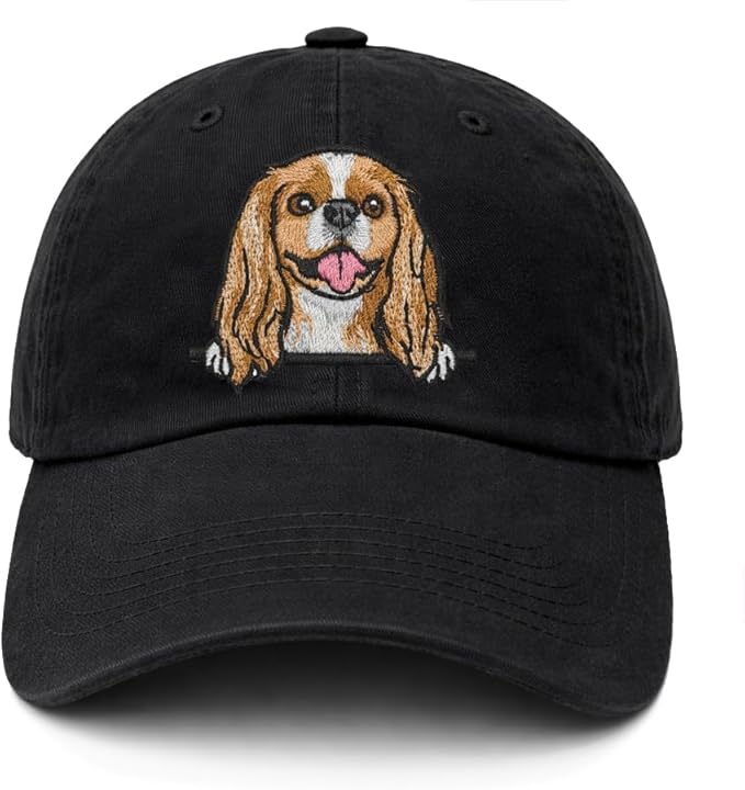 Pet Dog Lover Gifts,Embroidered Dog Baseball Hats for Men Women Dad Mom