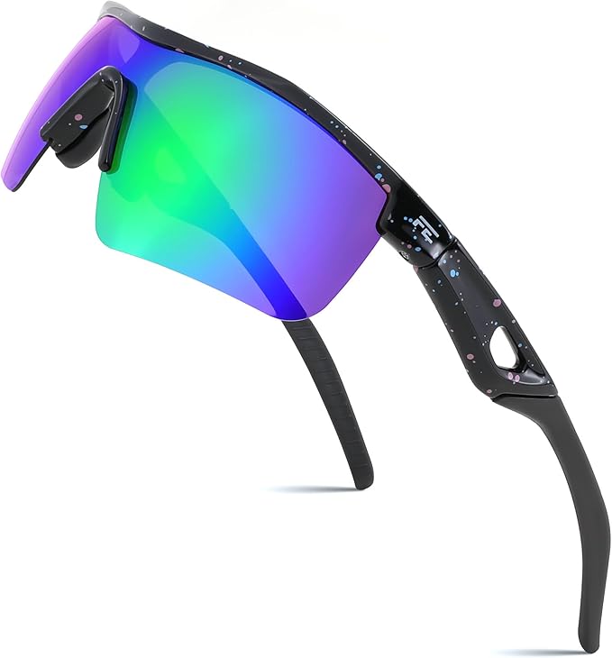 FEISEDY Kids Teens Baseball Polarized Sunglasses Sports TR90 Frame Boys Girls Cycling B2454