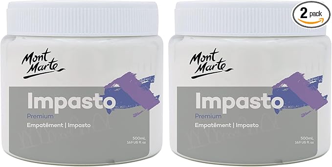 Mont Marte Impasto Acrylic Medium 500ml by MontMarte