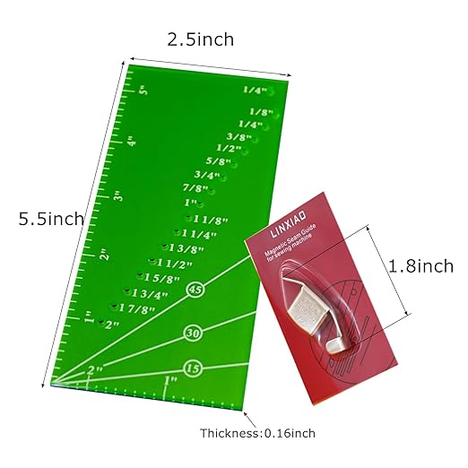 Seam Guide Ruler and Magnetic Seam Guide - Image 2