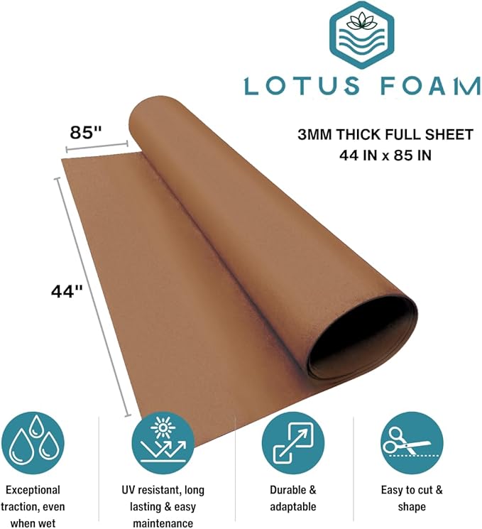 LotusFoam Large 3mm EVA Foam Sheet - Image 2