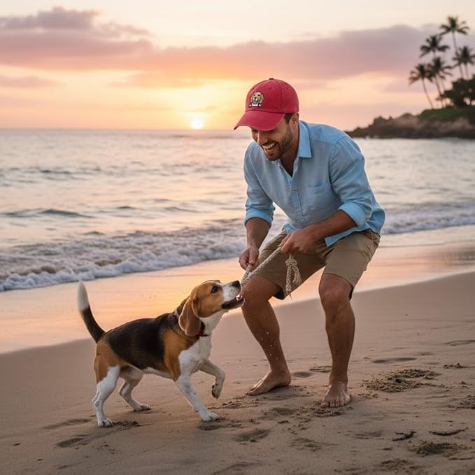 Pet Dog Lover Gifts,Embroidered Dog Baseball Hats for Men Women Dad Mom