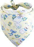 Dog Bandana Reversible Triangle Bibs Scarf Accessories for Cats Pets Animals