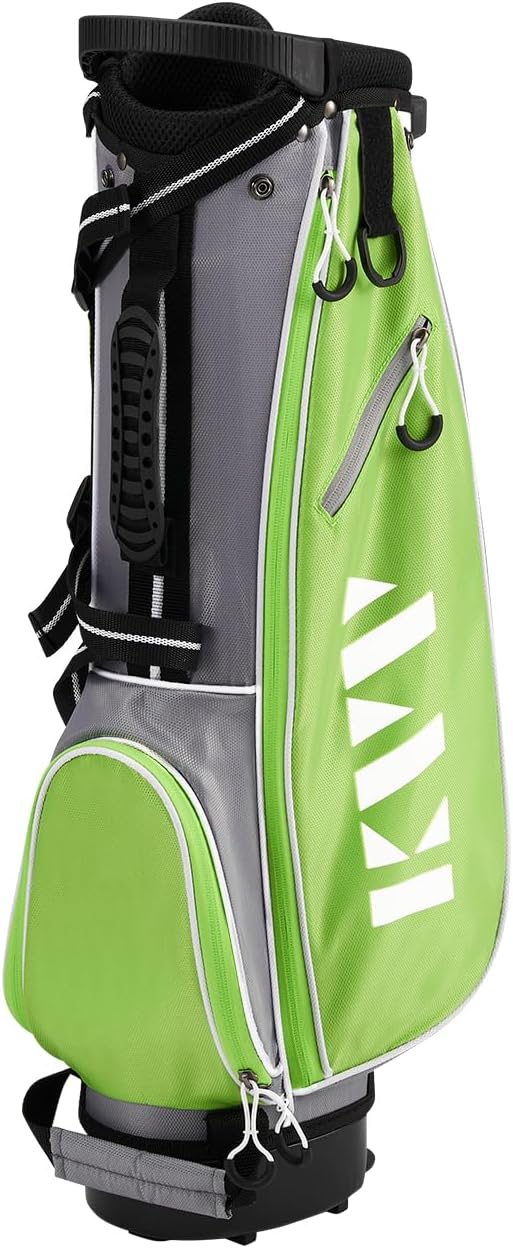 KVV Junior Golf Stand Bag, Lightweight Golf Stand Bag for Children Kids Ages 4-6/7-9/10-12