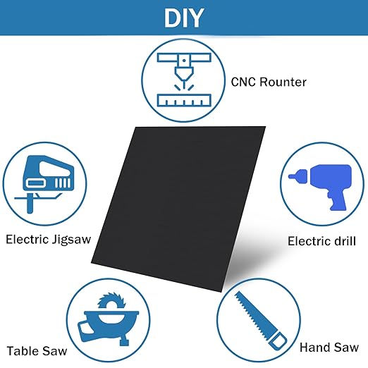 Anodized Aluminum Sheet Metal 12 x 12 x 1/32 Inch Black Anodized Aluminum Metal - Image 4