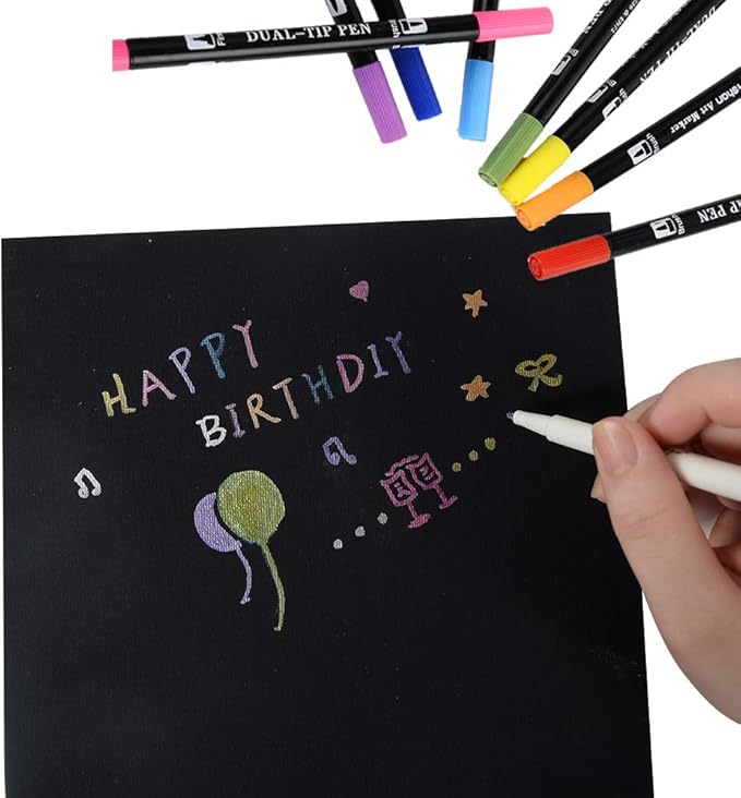 CONDA Black Canvases for Painting 11x14 inch, 100% Cotton Acid-Free, Canvas - Image 7