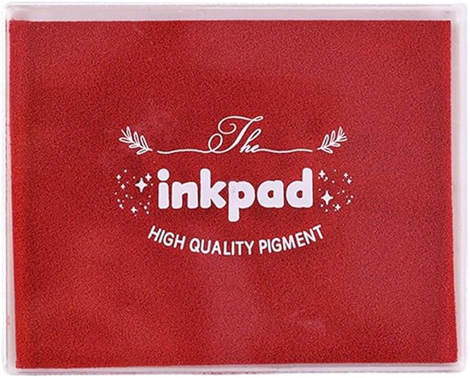 GTLZLZ Large Ink Pad for Rubber Stamps, Fingerprint Ink Pad for Paper, by GTLZLZ