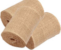 3 Pack - 90 feet Burlap Ribbon 5" x 10 Yards Natural Jute 5 Inch 30ft roll by AAYU