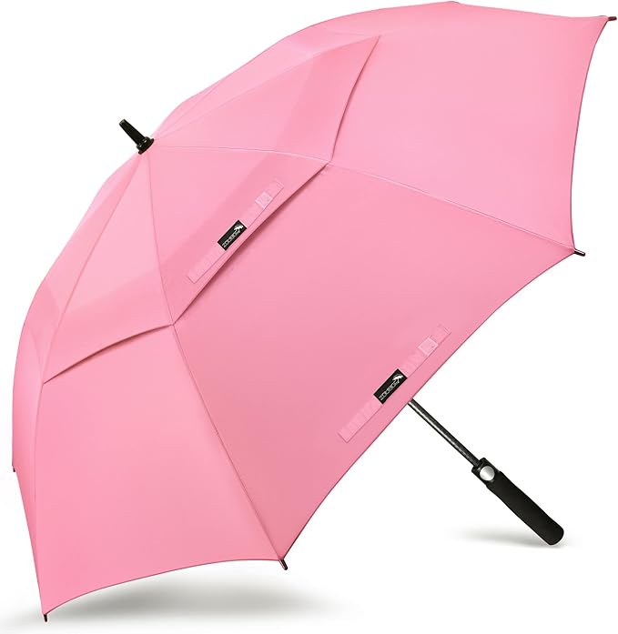 ZOMAKE Golf Umbrella Windproof, Extra Large Oversized Heavy Duty Double Canopy for Rain, Sports Games & Push Cart(51/54/62/68/72Inch)