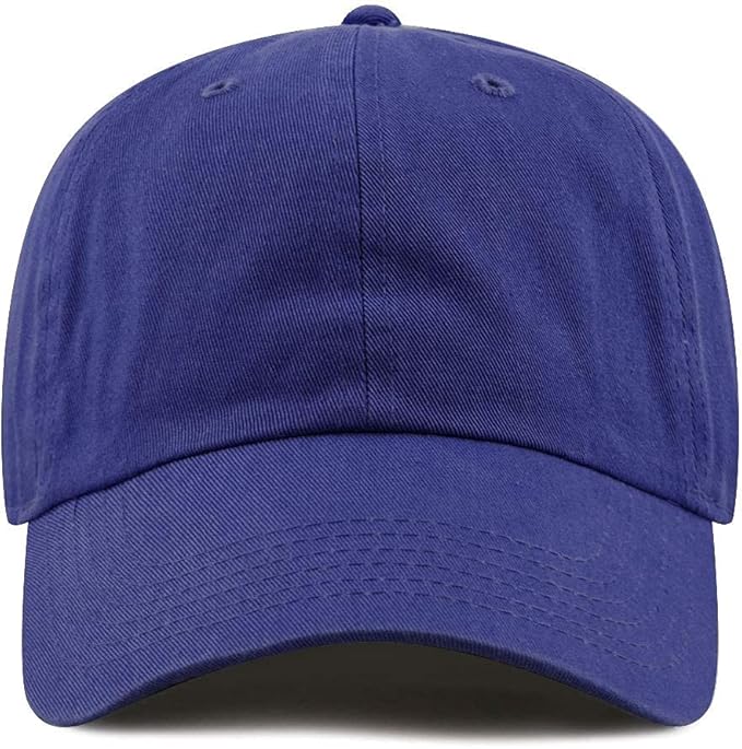 Cotton Baseball Cap Dad Hat – Washed Low Profile Adjustable Hat for Men Women Casual Outdoor Running Golf