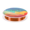 HARFINGTON 82ft Jewelry Wire, 32 Gauge Brass Craft Soft Metal Tarnish Resistant by HARFINGTON