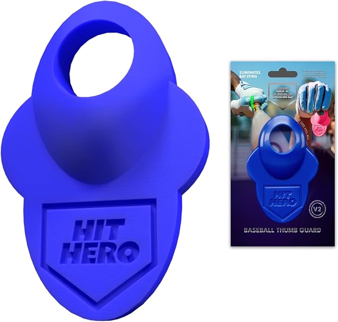 Baseball Thumb Guard, Batters Batting Grip, Finger Guard, Accessory, Batting Protection, Reduce Bat Sting, Hitter, Tool, Bat, Hitting Accessory