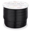 BENECREAT 15 Gauge 220FT Black Aluminum Wire Anodized Jewelry Craft Wire by BENECREAT