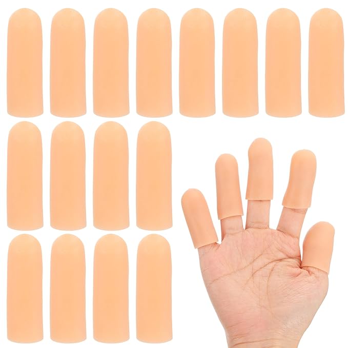 PATIKIL Gel Finger Cots 2"x0.67" by PATIKIL