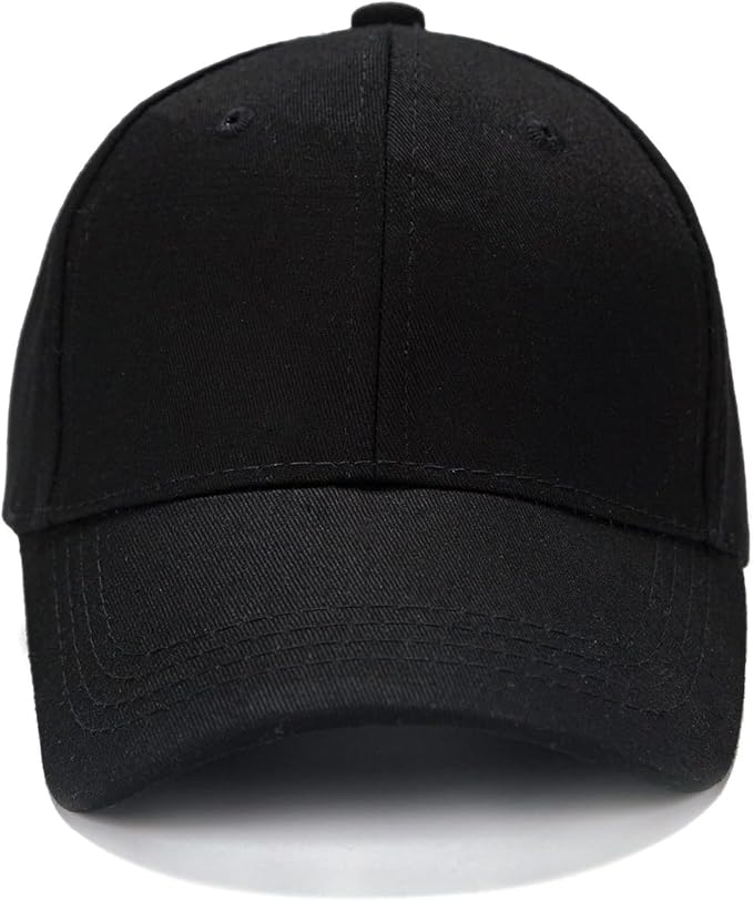Edoneery Baseball Cap for Kids-Adjustable Washed Cotton Golf Toddler Hat for Boys & Girls