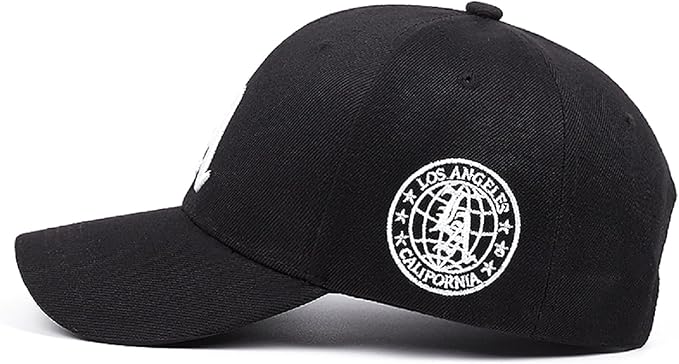 UMiCHOi Los Angeles Dad Hat for Adults Men Women Black Green Hat Baseball Cap for Teens Youth