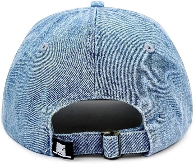 Cotton Baseball Cap Dad Hat – Washed Low Profile Adjustable Hat for Men Women Casual Outdoor Running Golf