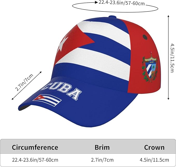 National Flags Baseball Cap for Men Women, Fashion Adjustable Sun Protection Visor Caps Trucker Hat Patriotic Caps
