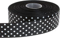 Polka Dot Grosgrain Ribbon 25 Yard Each Roll 100% Polyester by Unknown