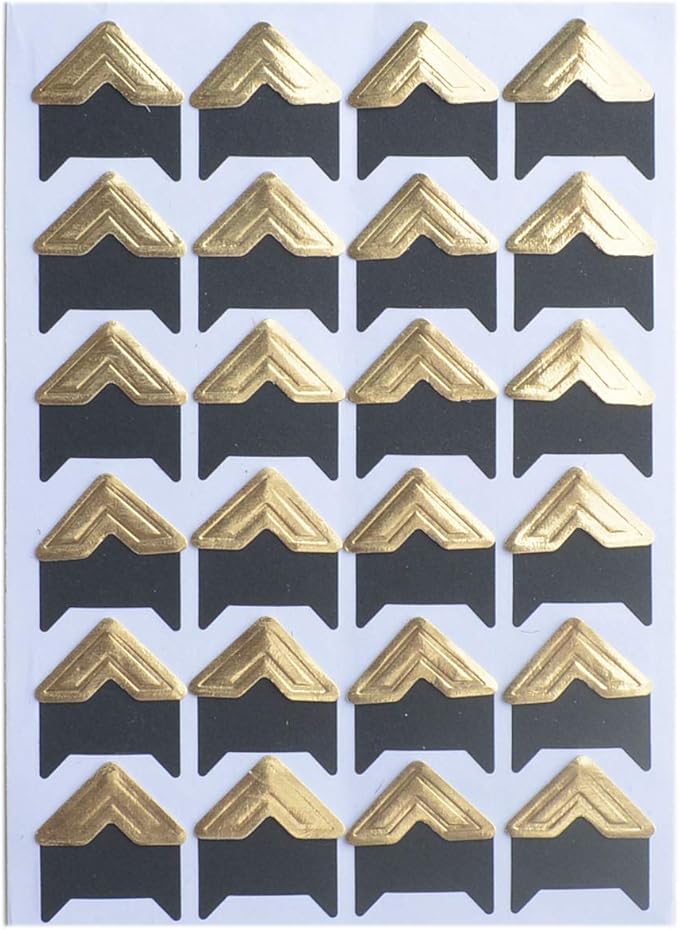 10 Sheet Photo Corners Self Adhesive Photo Foto Corner Stickers by YYaaloa