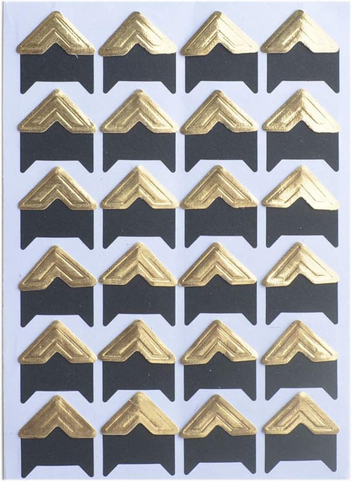 10 Sheet Photo Corners Self Adhesive Photo Foto Corner Stickers by YYaaloa