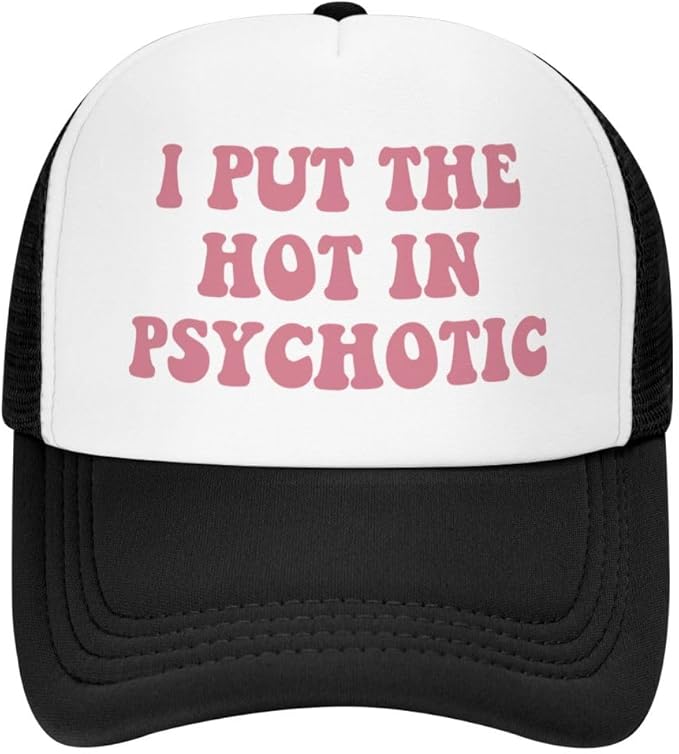 Funny Trucker Hat for Women Hot Pink Funny Gag Trucker Hats for Men Girls Trip