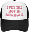 Funny Trucker Hat for Women Hot Pink Funny Gag Trucker Hats for Men Girls Trip