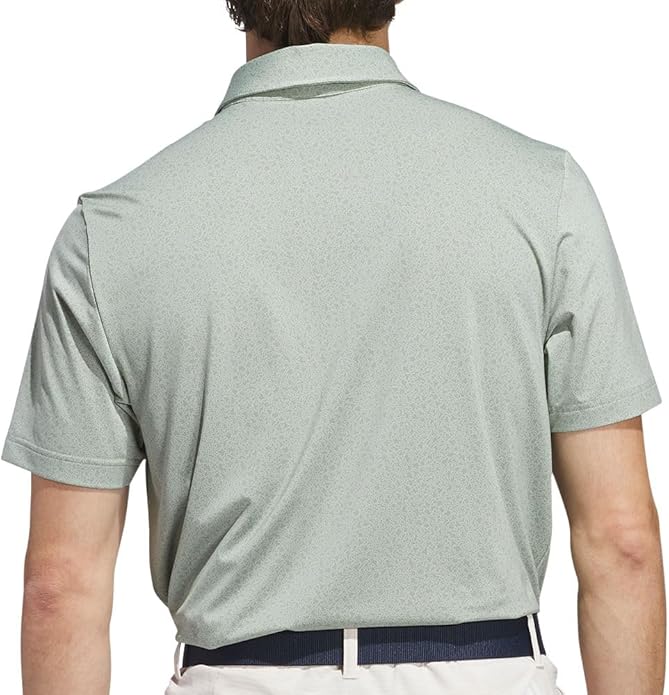 adidas Mens Ultimate365 Mini Bunker Polo Shirt