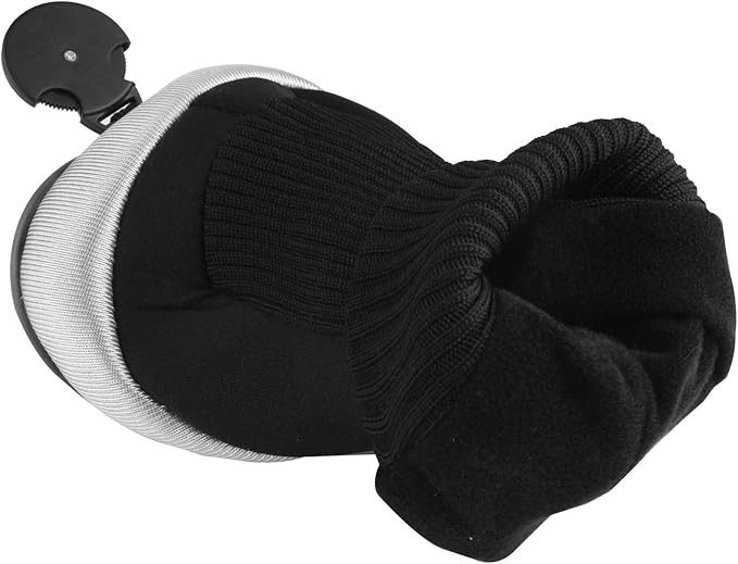 Andux Mesh Golf Hybrid Club Head Covers with Dial Number Tags, 4pcs/Set