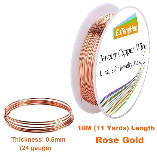 EuTengHao 6 Colors Jewelry Copper Wire Jewelry Beading Wire - Image 4