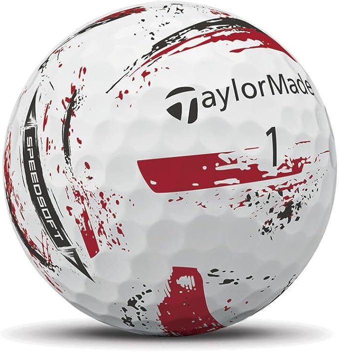 TaylorMade Golf Speed Soft Ink NFL Golf Balls
