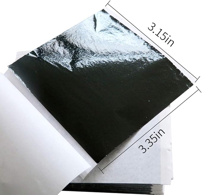 KINNO Gold Leaf Sheets, Arts Decoration, 3.15 by 3.35 Inches - Image 2