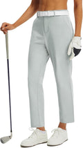 baleaf Women's Golf Pants Straight Leg Stretch Work Travel Pant with Pockets Dressy Bussiness Casual Slacks UPF 50+